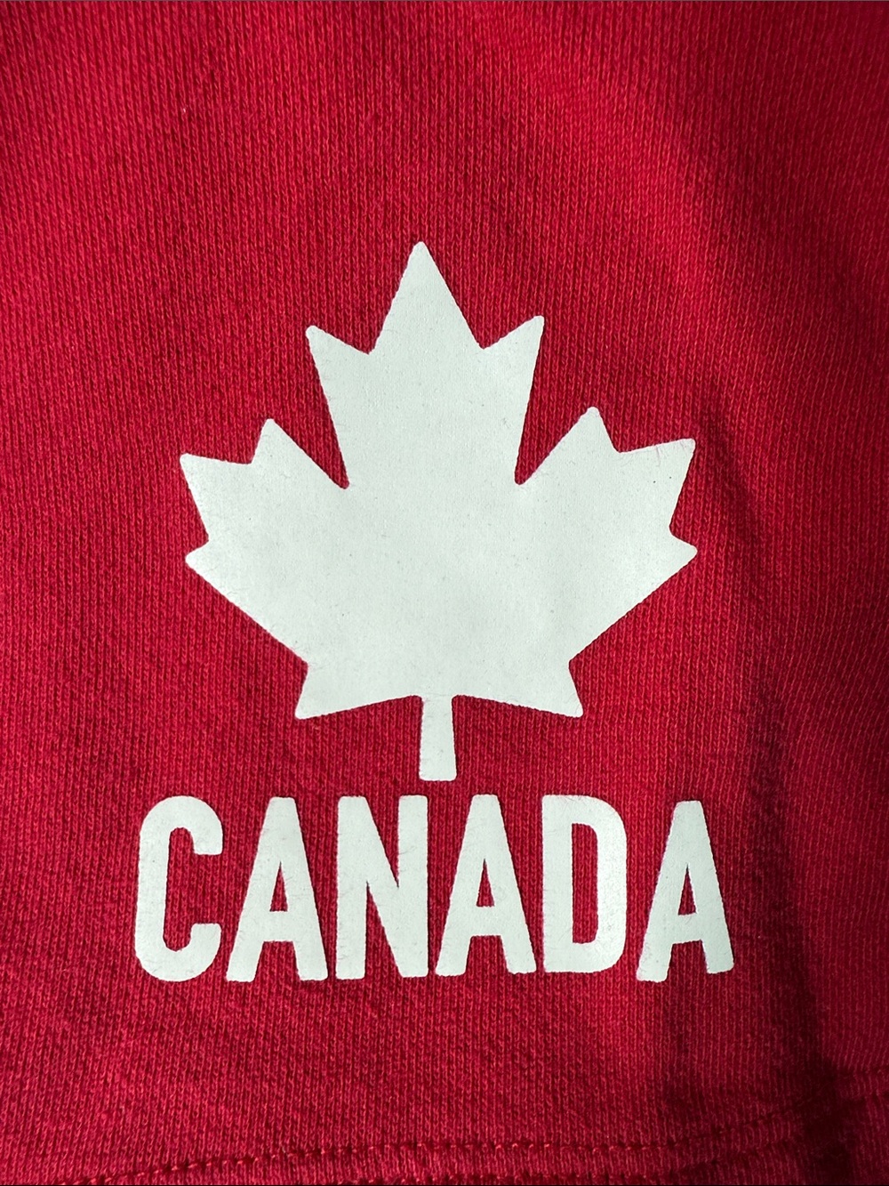Hudson’s Bay Team Canada Olympic Shorts Red Women’s Medium - Picture 5 of 9